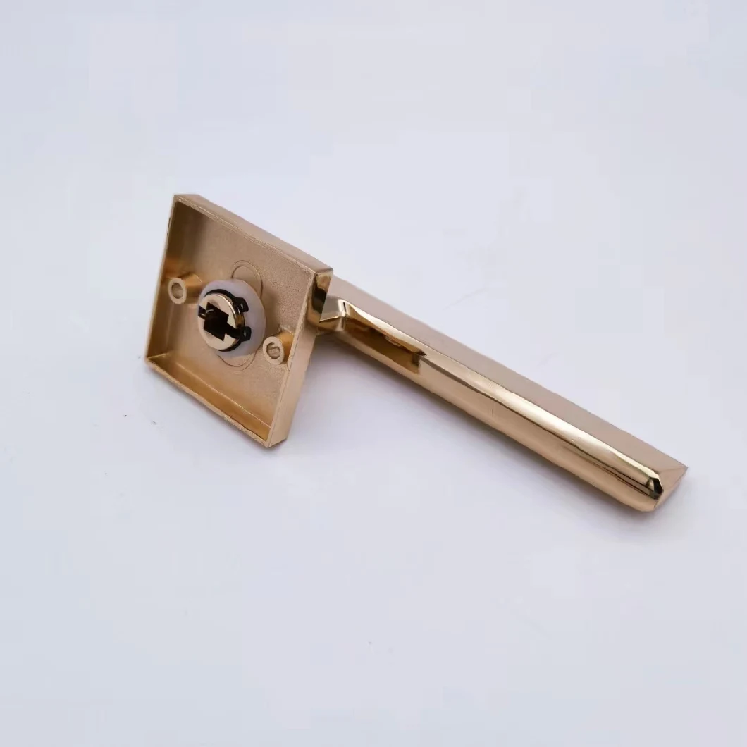 Factory Stainless Steel Satin Plate Furniture Door Handle Mortise Body Door Locks for Wood Door